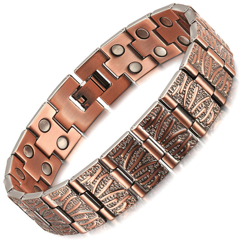 Dr. Magnetic DRM45 Bracelet - Red Copper - Men