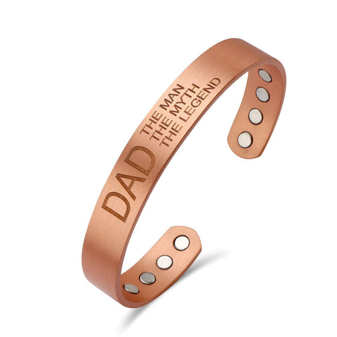 (Free Only Today) Dr. Magnetic DRM50 Bracelet - Red Copper - Men