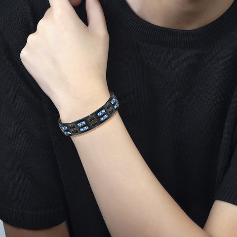 Dr. Magnetic DRM54 Bracelet - Stainless Steel - Men