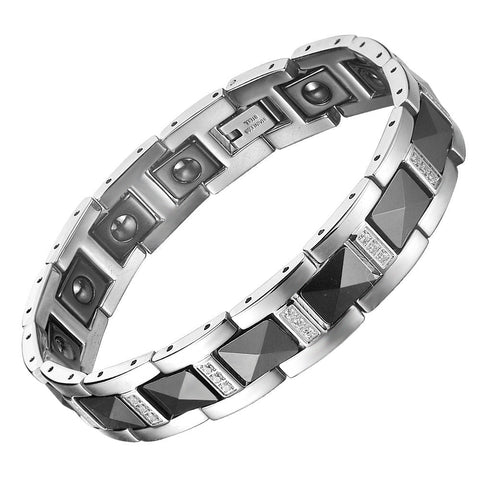 Dr. Magnetic DRM53 Bracelet - Stainless Steel - Men
