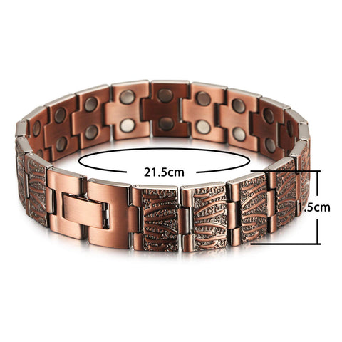 Dr. Magnetic DRM45 Bracelet - Red Copper - Men
