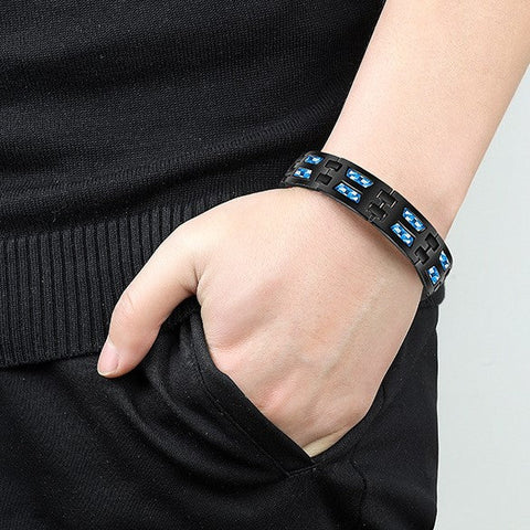 Dr. Magnetic DRM54 Bracelet - Stainless Steel - Men
