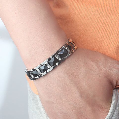Dr. Magnetic DRM53 Bracelet - Stainless Steel - Men