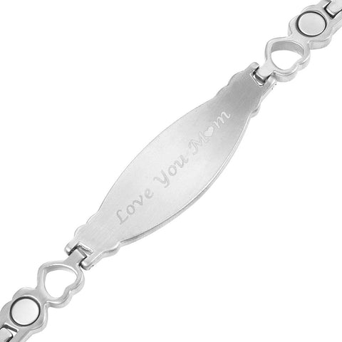 Dr. Magnetic DRM38 Bracelet - Stainless Steel - Rose Gold - Women