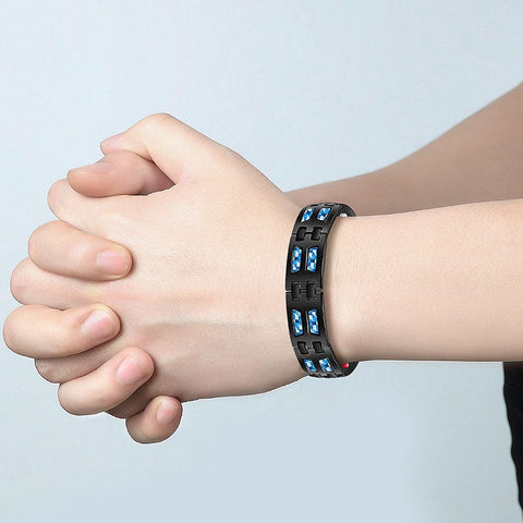Dr. Magnetic DRM54 Bracelet - Stainless Steel - Men