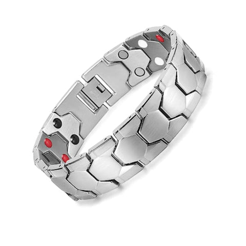 Dr. Magnetic DRM25 Bracelet - Stainless Steel - Silver - Men