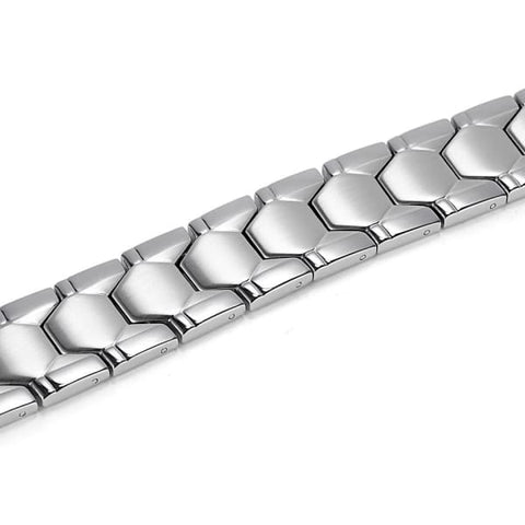 Dr. Magnetic DRM25 Bracelet - Stainless Steel - Silver - Men