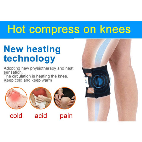 (Free Only Today) Dr. Magnetic DRM102 Knee Compression Sleeve (2-Pack) - Unisex