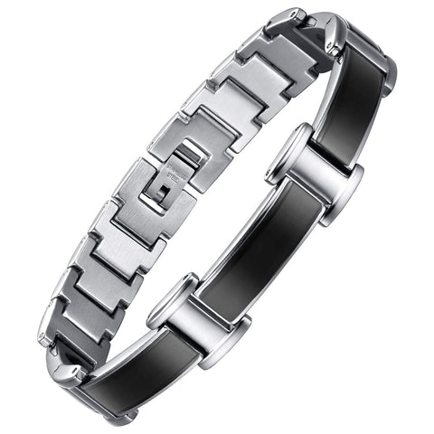 Dr. Magnetic DRM10 Bracelet - Stainless Steel - Black - Men