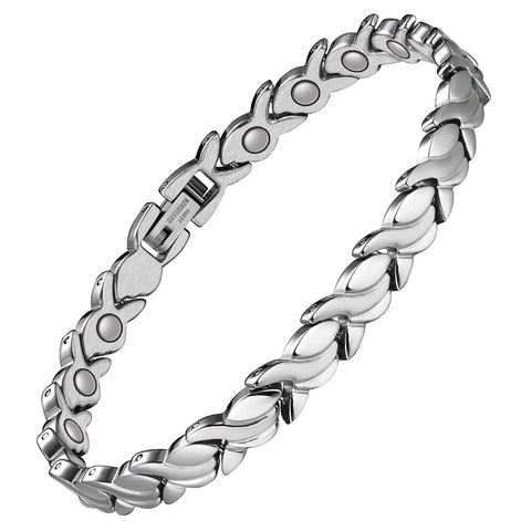 Dr. Magnetic DRM37 Bracelet - Stainless Steel - Silver - Women