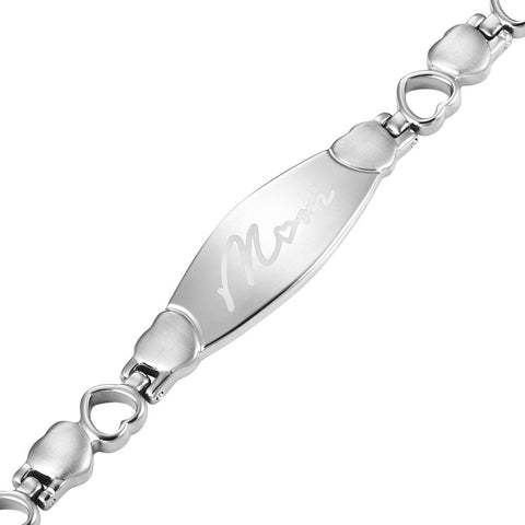Dr. Magnetic DRM38 Bracelet - Stainless Steel - Silver - Women