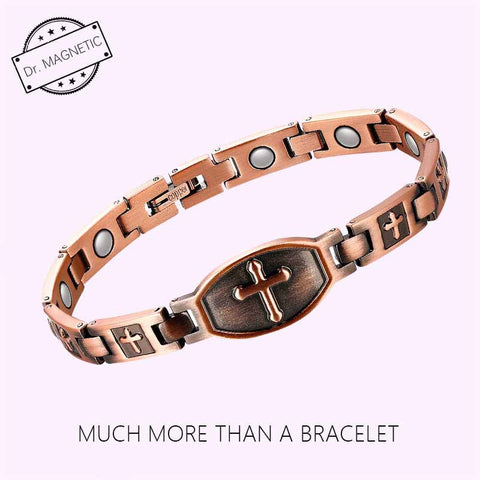Dr. Magnetic DRM03 Bracelet - Red Copper - Women