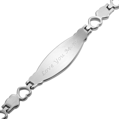 Dr. Magnetic DRM38 Bracelet - Stainless Steel - Silver - Women