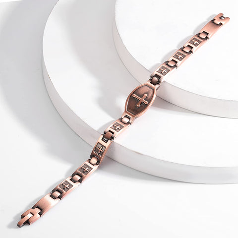 Dr. Magnetic DRM03 Bracelet - Red Copper - Women