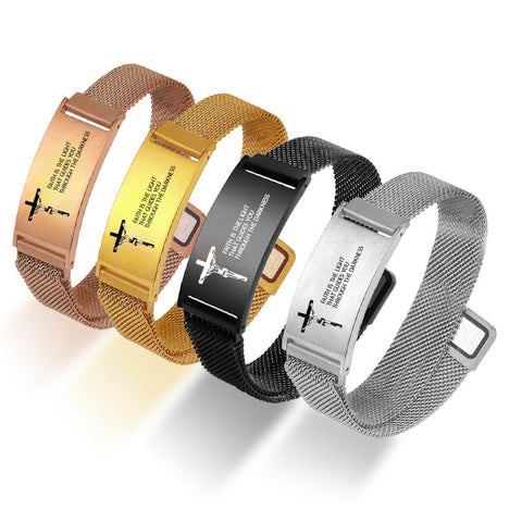 (Free Only Today) Dr. Magnetic DRM41 Bracelet - Stainless Steel - Men