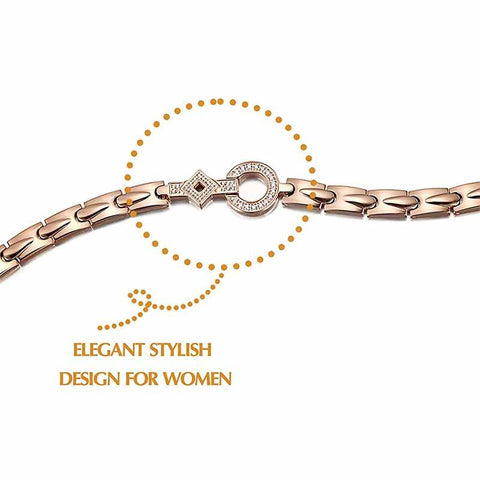 Dr. Magnetic DRM08 Bracelet - Stainless Steel - Women