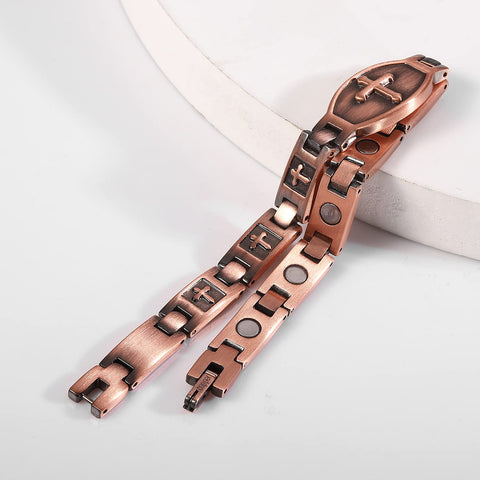 Dr. Magnetic DRM03 Bracelet - Red Copper - Women