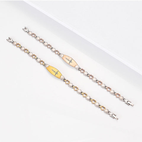 Dr. Magnetic DRM44 Bracelet - Stainless Steel - Gold - Women