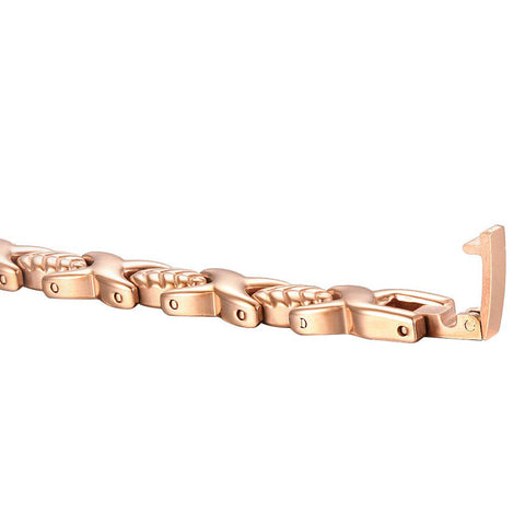 Dr. Magnetic DRM36 Bracelet - Stainless Steel - Rose Gold - Women