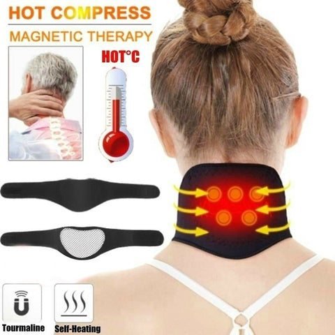 (Free Only Today) Dr. Magnetic DRM103 Neck Brace Supports (2-Pack) - Unisex