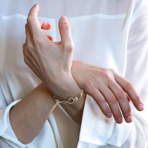 Dr. Magnetic DRM08 Bracelet - Stainless Steel - Women