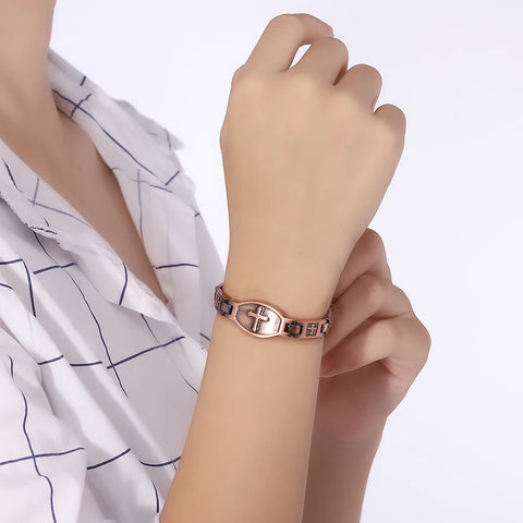 Dr. Magnetic DRM03 Bracelet - Red Copper - Women