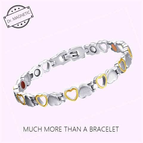 (Free Only Today) Dr. Magnetic DRM07 Bracelet - Stainless Steel - Women