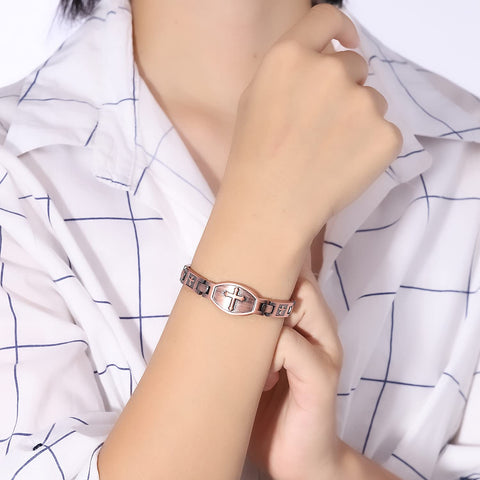 Dr. Magnetic DRM03 Bracelet - Red Copper - Women