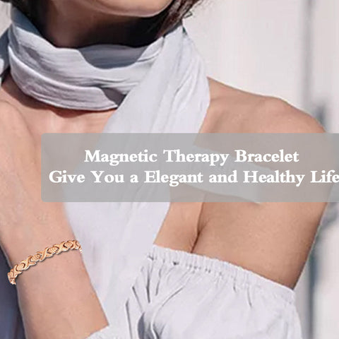 Dr. Magnetic DRM36 Bracelet - Stainless Steel - Rose Gold - Women