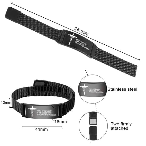 (Free Only Today) Dr. Magnetic DRM41 Bracelet - Stainless Steel - Men