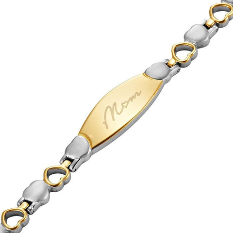 Dr. Magnetic DRM38 Bracelet - Stainless Steel - Gold - Women