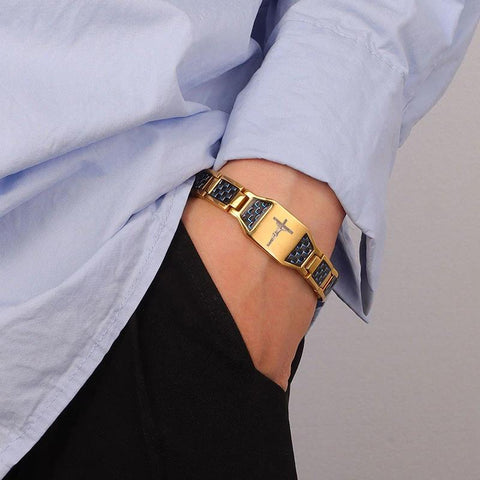 Dr. Magnetic DRM09 Bracelet - Stainless Steel - Men