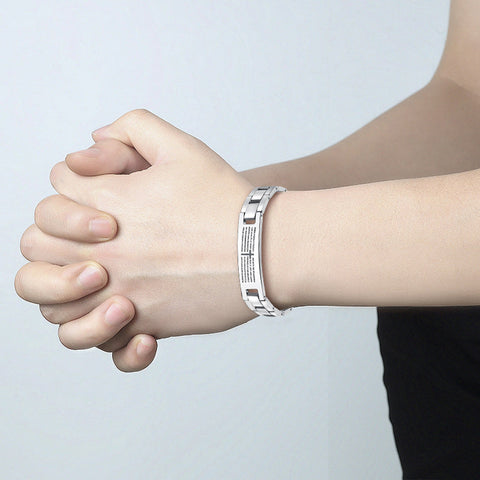 (Free Only Today) Dr. Magnetic DRM40 Bracelet - Stainless Steel - Men