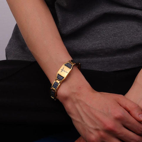Dr. Magnetic DRM09 Bracelet - Stainless Steel - Men