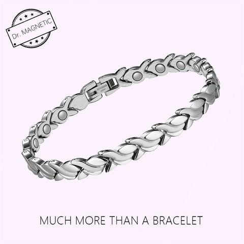 Dr. Magnetic DRM37 Bracelet - Stainless Steel - Silver - Women