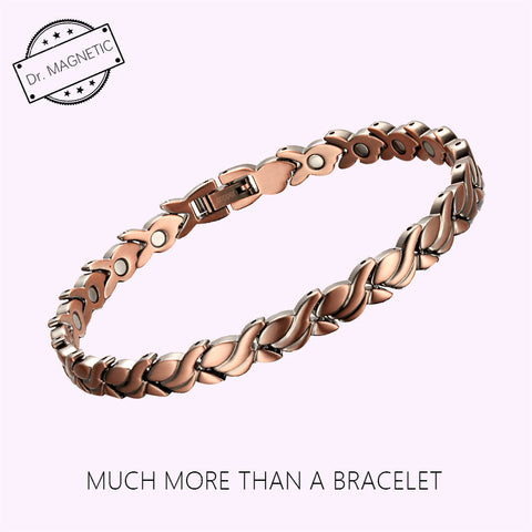 Dr. Magnetic DRM37 Bracelet - Red Copper - Women