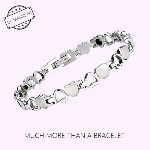 (Free Only Today) Dr. Magnetic DRM07 Bracelet - Stainless Steel - Women