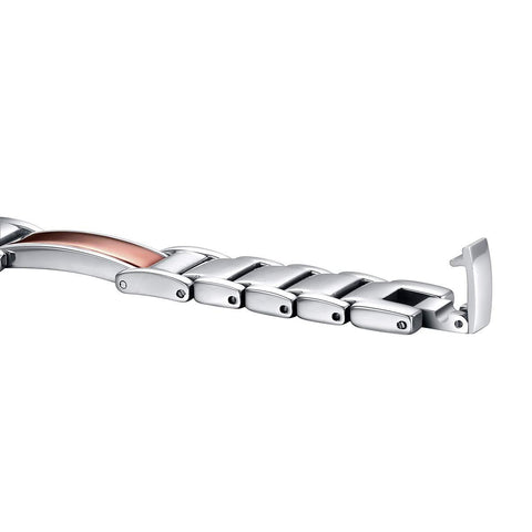 Dr. Magnetic DRM10 Bracelet - Stainless Steel - Brown - Men