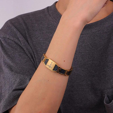Dr. Magnetic DRM09 Bracelet - Stainless Steel - Men