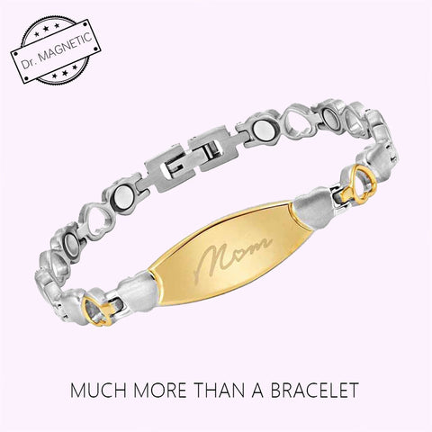 Dr. Magnetic DRM38 Bracelet - Stainless Steel - Gold - Women