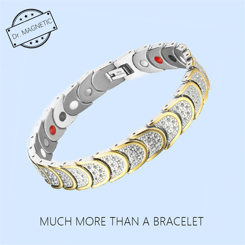 Dr. Magnetic DRM51 Bracelet - Stainless Steel - Men
