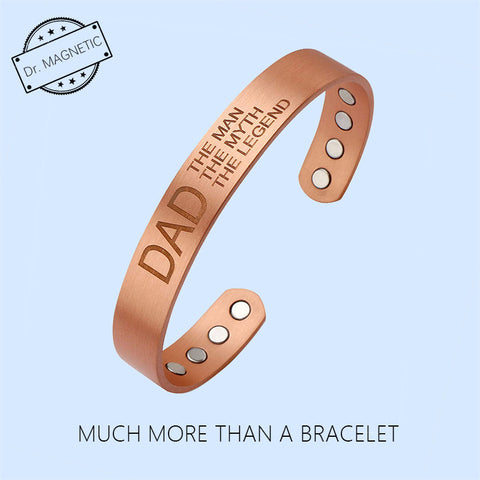 (Free Only Today) Dr. Magnetic DRM50 Bracelet - Red Copper - Men