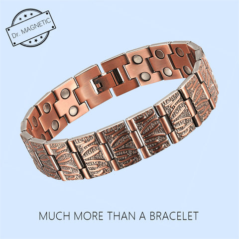 Dr. Magnetic DRM45 Bracelet - Red Copper - Men