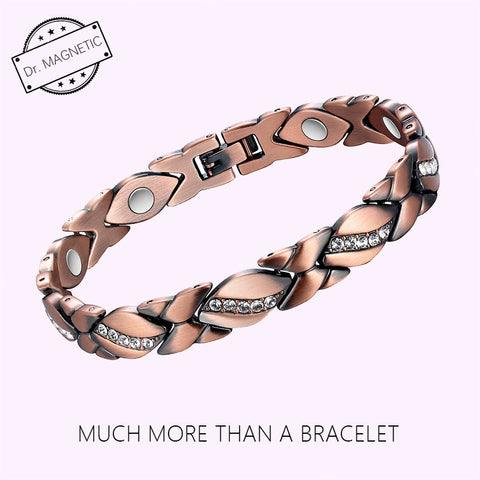 Dr. Magnetic DRM22 Bracelet - Red Copper - Women