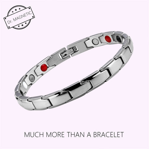 (Free Only Today) Dr. Magnetic DRM42 Bracelet - Stainless Steel - Women