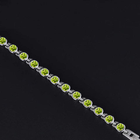 Dr. Magnetic DRM23 Bracelet - Stainless Steel - Birthstone - August - Women
