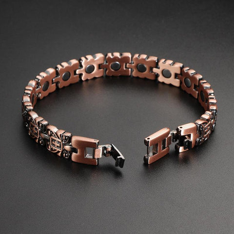 Dr. Magnetic DRM04 Bracelet - Red Copper - Men