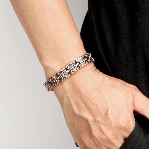 Dr. Magnetic DRM04 Bracelet - Red Copper - Men