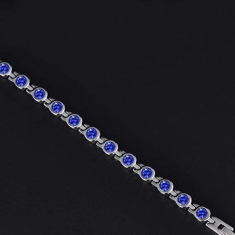 Dr. Magnetic DRM23 Bracelet - Stainless Steel - Birthstone - September - Women