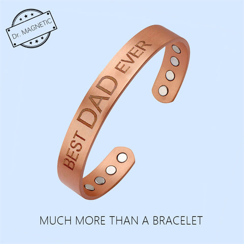 (Free Only Today) Dr. Magnetic DRM50 Bracelet - Red Copper - Men